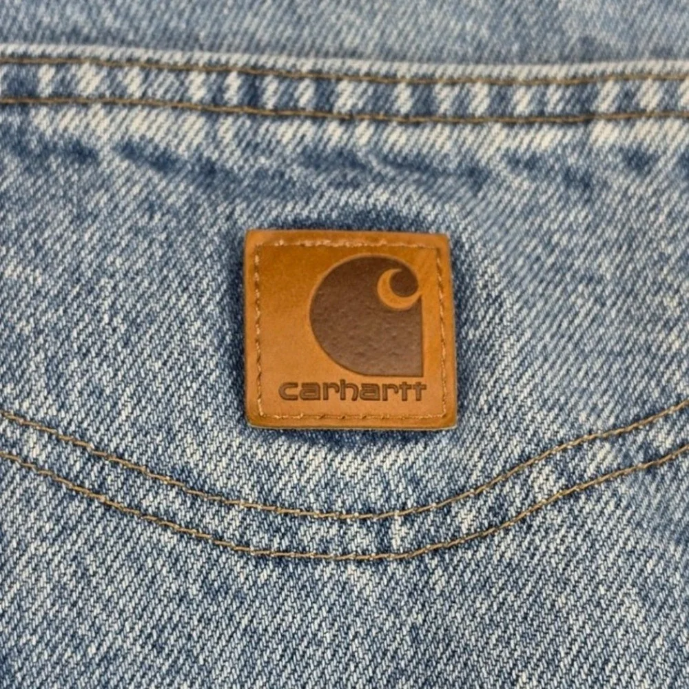 Carhartt B18-STW Traditional Fit Stonewash Blue Denim Jeans Mens 36x36